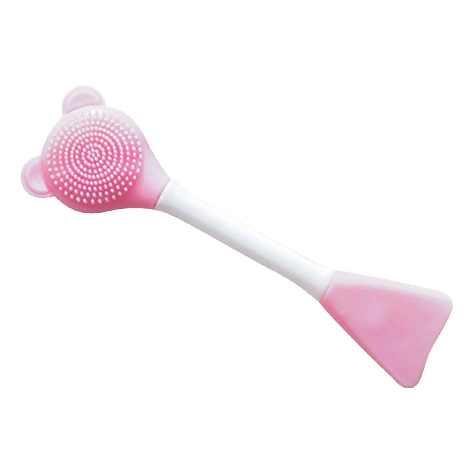 Silicone Scrubber for Cats Chin Silicone Brush Heads Soft Comfortable
