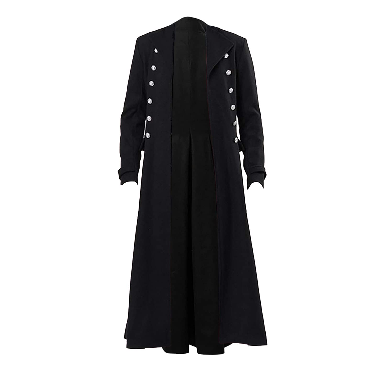 Veste Steampunk Homme Vintage Tailcoat Manteau Médiéval Vestes Victorienne Manteau Renaissance Veste Costume en Queue De Pie Longue Steampunk Uniforme Cosplay Tailcoat Costume Médiéval d'halloween