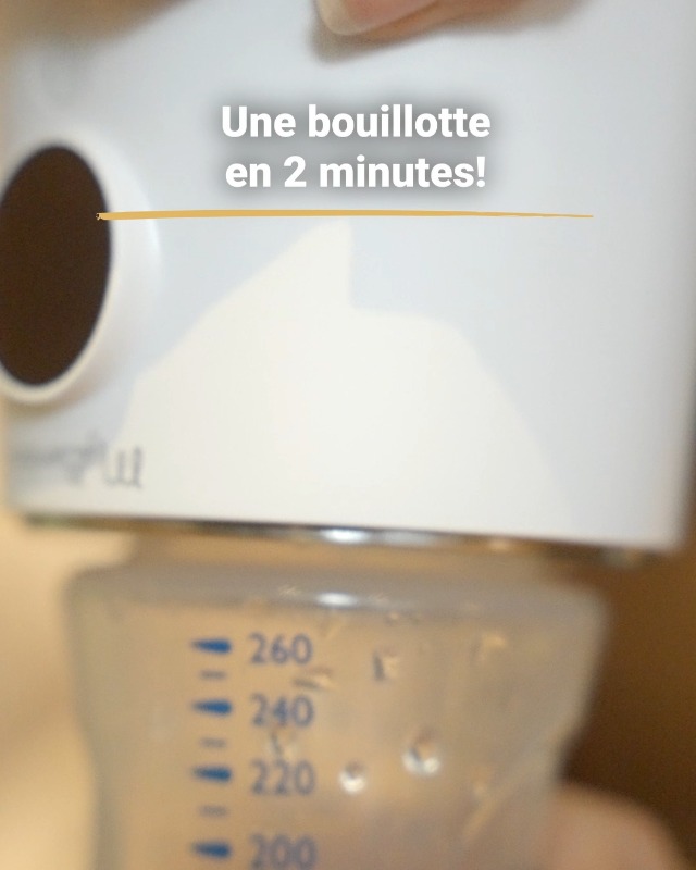 Chauffe-biberon Portable MyBambini's MAX™ - Température Réglable