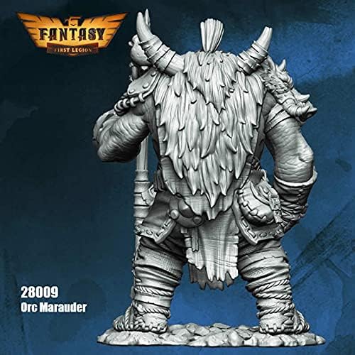 Miniatura 4 de Orc Marauder Figura Kit 1.102 in Escala Heroica Miniatura Sin Pintar First Legion