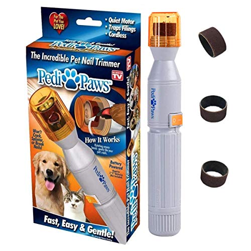 Ruri's Dog Nail Grinder, Upgraded Version Professional Electric Pet Nail Grinder Trimmer Grooming Tools, Grooming Care Grinder Electric Grooming Trimmer Clipper Drill Nail