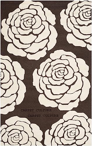 Image of Carpet Mahal Handmade Handwoven Tufted Made of 100% Soft Blended Wool Export Quality Carpets with 1 Inch Thickness (7x10 Feet) Color Multi