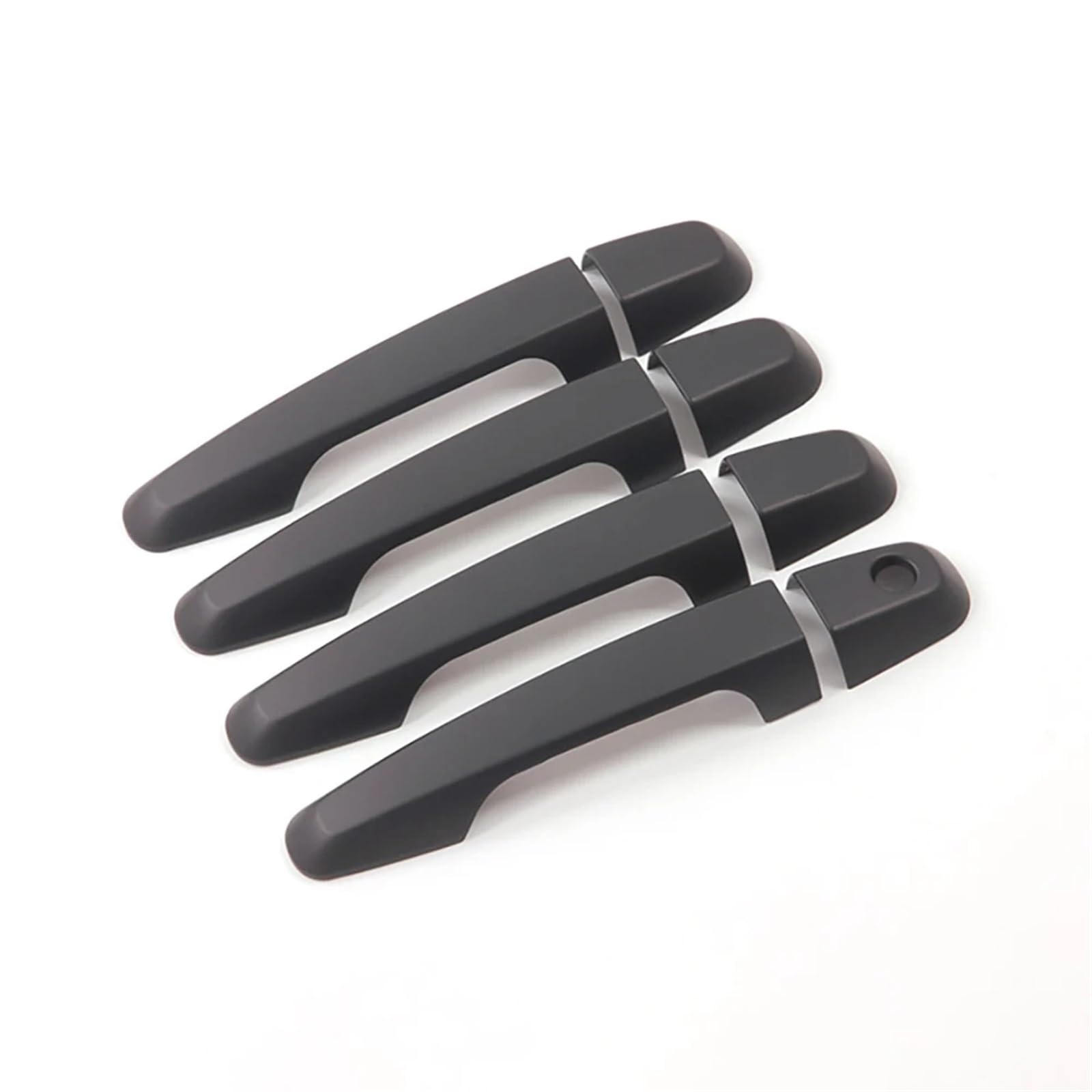 OUVECR for for Triton L200 ML MN MQ 2005 2006-2017 Car Exterior Door Handle Cover Trim Car Accessories Car Outer Door Handle(Black)