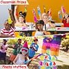 48pcs Sticky Hands Feet for Kid Easter Egg Filler Party Favor Goodie Bag Stuffer Treasure Box Toy Class Prize Student Return Gift Bag Easter Basket Stuffer Bulk Toy Pinata Filler Slap Hand Supplies