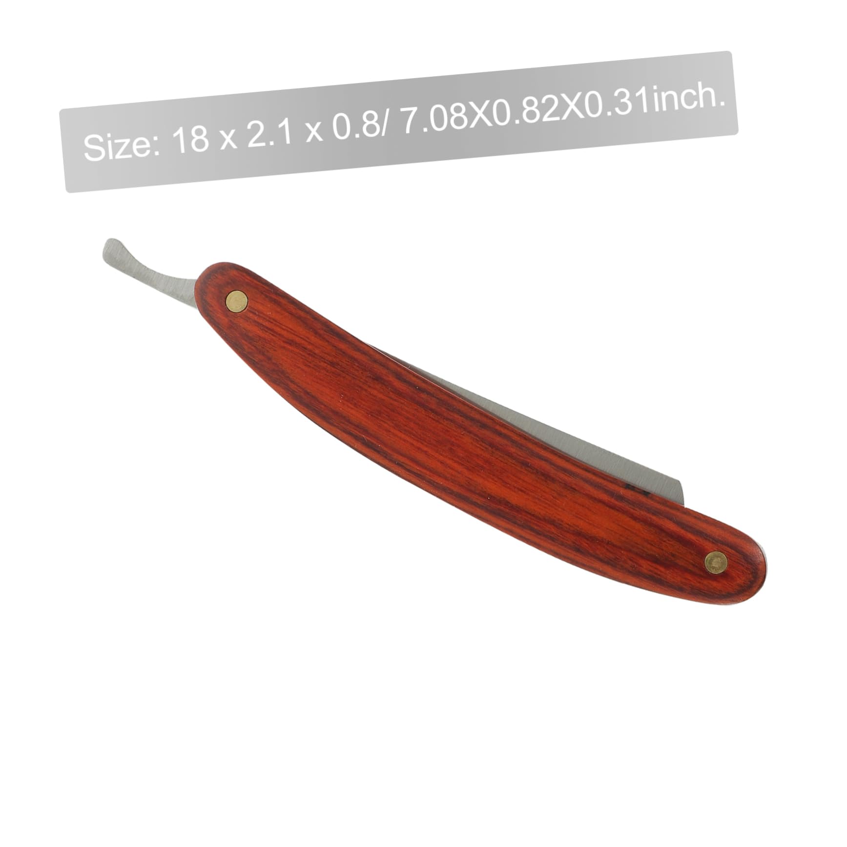 Ipetboom Manual Shaving Razor Men's Razor Stainless Steel Barber Shop Use Random Style