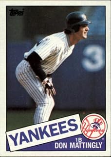 1985 Topps Baseball Card #665 Don Mattingly