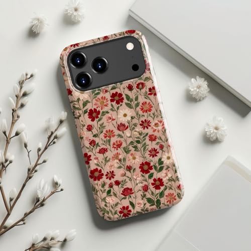 bemal for iPhone 17 Pro Max Case, Cute Floral, Compatible with Magsafe - image 8