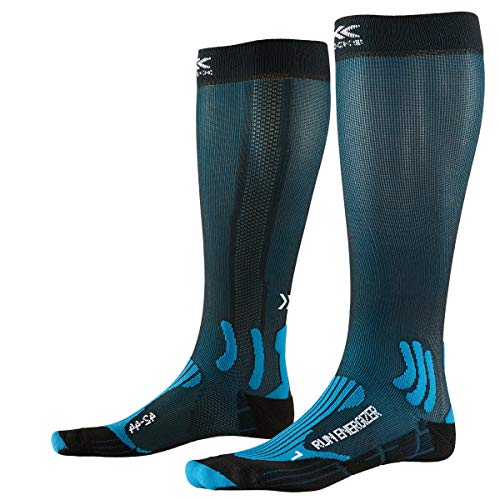 X-Socks Run Energizer, Calzini Unisex-Adulto, Teal...