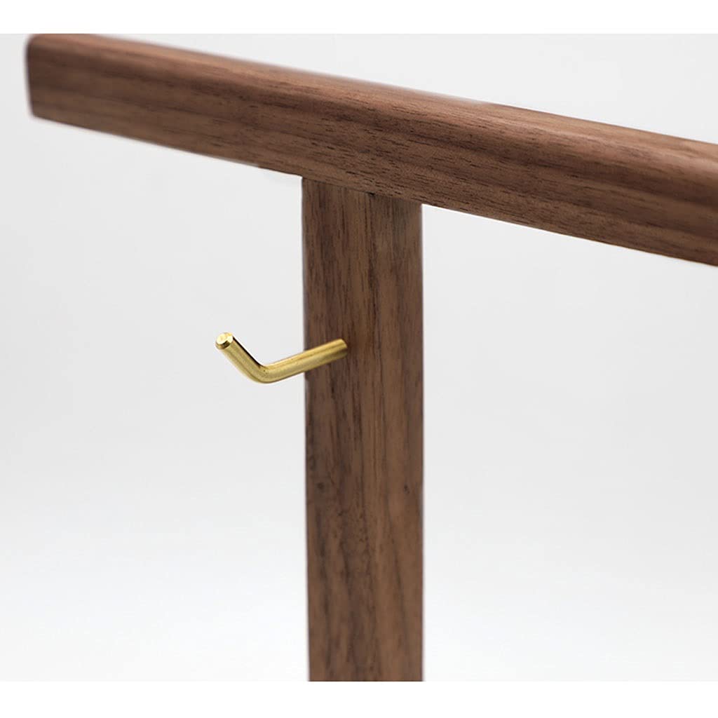 Soporte para Auriculares Auricular de madera Hanger Desktop Auriculares verticales Soporte de la tabla Mesa accesorios Multifuncional Auricular Pantalla Soporte Metal Hook Soporte de Cascos Gaming