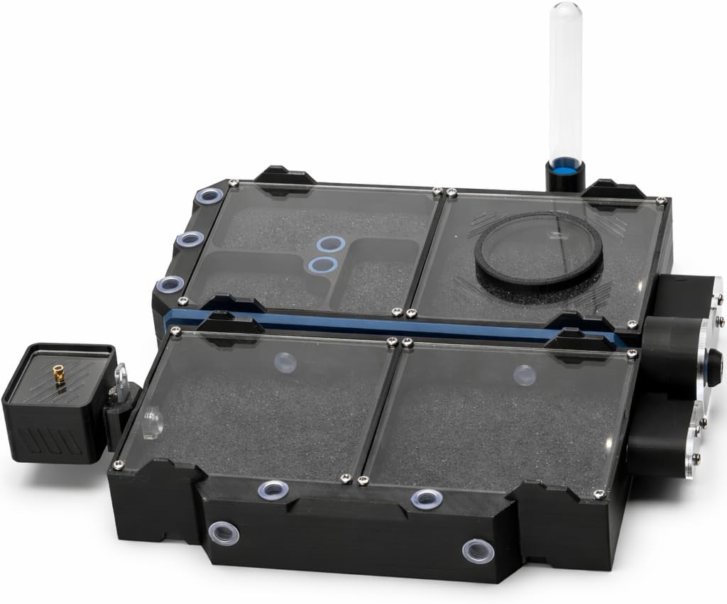 StackCore Stackable Series - Black Habitat PRO Combo (Flat Ant Nest) with Starter Tool Kit