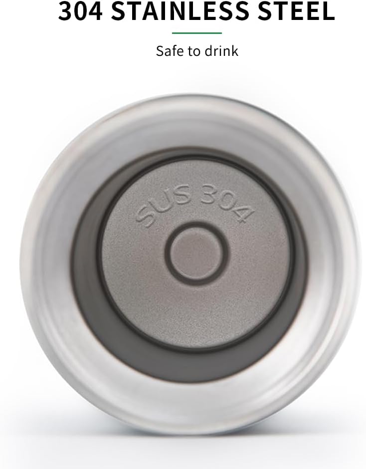 Vacuum Insulated Bottle Set with Stainless Steel Mate Cup, Bombilla (Straws), Tea Filter Set Included - Yerba Mate Kit (Silver) - Image 5