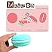 Coolrunner Giant Macaron Case, Macaron Jewelry Box, Macaron Cute Pill Box, Colorful Macaron Jewelry Storage Box, Shape Storage Box Candy Cute Pill Organizer Case Container(Large 2 pcs)