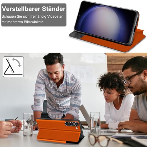 Coque Samsung S23 orange pour exprimer votre style unique - 3