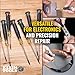 Klein Tools 85617 Mini Precision Screwdriver Set, Slotted, Phillips, TORX, Cushion-Grip Handles, Ideal for Terminal Blocks, Electronics