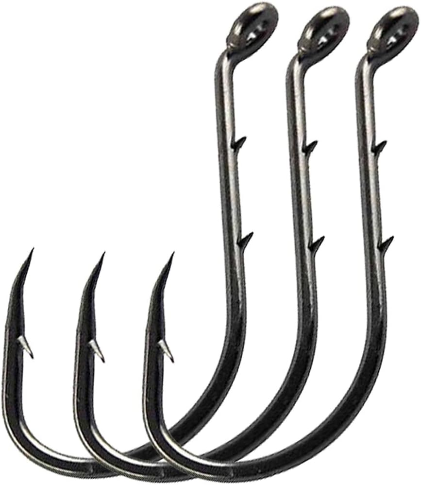 100pcs Barbed Baitholder Hooks Octopus Fishing Hooks