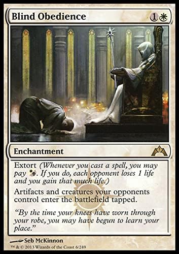 MTG Magic: The Gathering - Blind Obedience (6) Gatecrash GTC