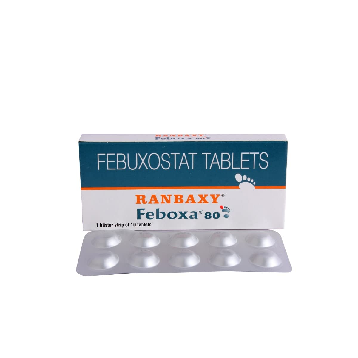 FEBOXA 80MG - Strip of 10 Tablets