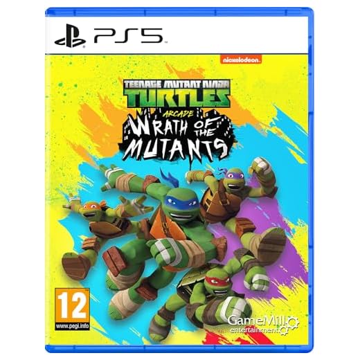 TMNT Arcade: Wrath of the Mutants (Playstation 5)