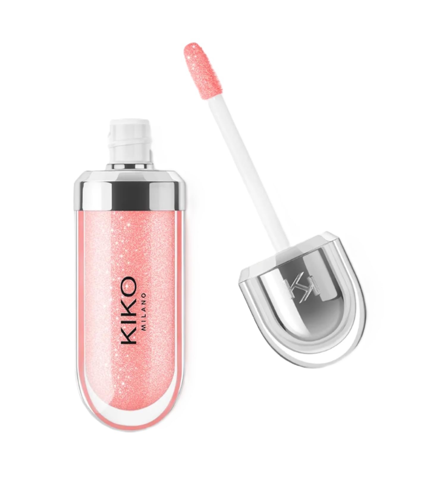 KIKO Milano 3D Hydra Lip-gloss 04 Pearly Peach Rose, 6.5 ml