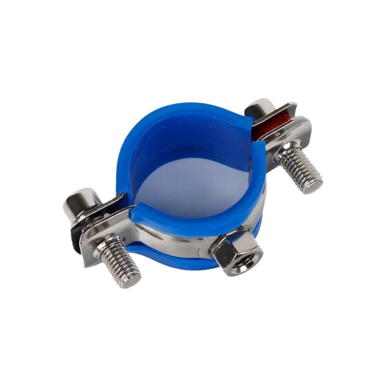 Potubi Women's One Color Adjustable Pipe Bracket Clamp 304 Stainless Steel Hanger Support M8x1.25mm Fit 8-159Mm Tube(Fit 48 51Mm Od Tube)
