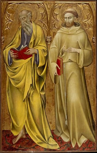 Lienzo de pinturas famosas de Santi e da Di Paolo para decoración en 60x90cm