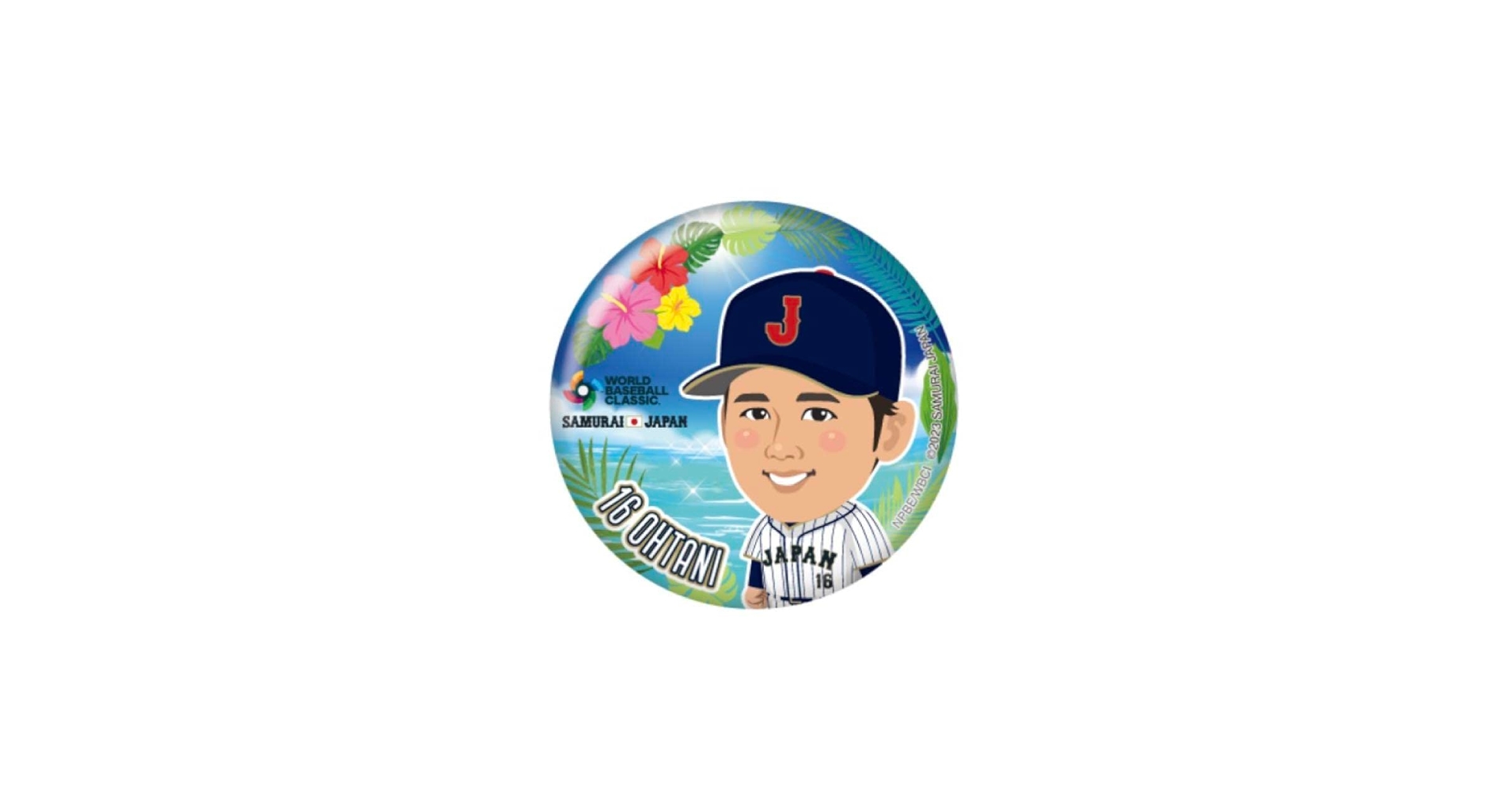 大谷祥平　缶バッジレア　WBC 大谷翔平 ガチャガチャ 缶バッジ 侍ジャパン WBC｜Yahoo!フリマ