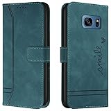 Función: Esta funda de billetera para Samsung Galaxy S7 Edge con 3 ranuras para tarjetas y 1 bolsa de billetera, le permite llevar su identificación, tarjeta de crédito y dinero en efectivo sin llevar su billetera.