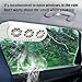 Solar Powered Car Exhaust Fan USB, Car Exhaust Fan, 3 Fans 2 Levels Low Noise Solar Car Window Fan, 12v Car Radiator Fan Energy Saving Air Vent Radiator Air Purifiers, for Trucks, RVs, Sedans