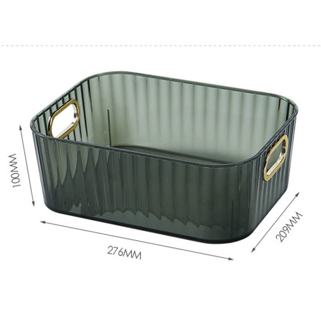 Caja de Almacenamiento de Escritorio, Soporte Ligero de Lujo para cosméticos, papelería, Manta, macarrón, Aperitivos Diversos, Soporte para Oficina y hogar