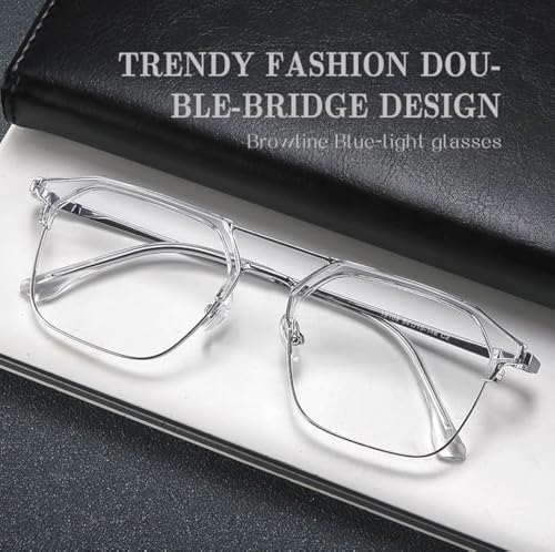 Image of Posh Eyewear Zero Power Blue Light Blocking Anti Glare UV Protection Computer Eyeglasses For Men Women I Blue Cut Glasses | Anti Glare I UV Protection