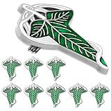 50Pack Elegance Elven Green Tree Leaf Enamel Pins Cloak Clasp Brooch Bulk-collection cute pins Halloween Christmas Accessory Badge Button Souvenir