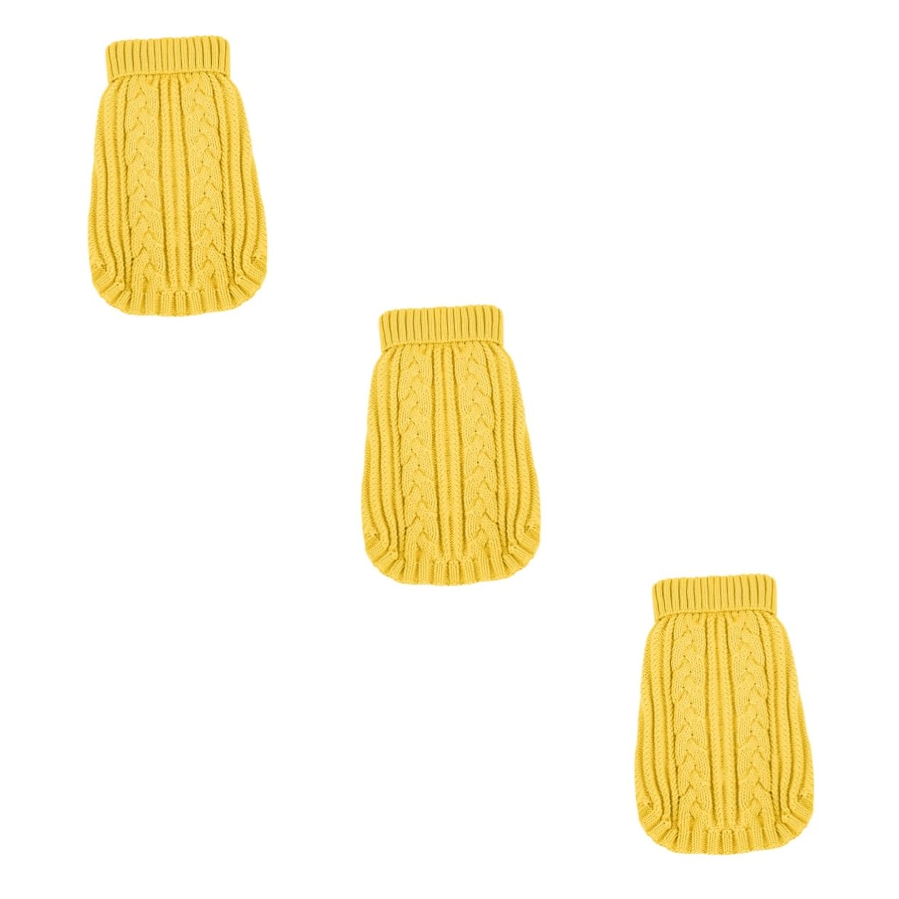 INOOMP 3 Pièces Tissu De De Fête Chandail De Chiot Pulls pour Petits Chiens Chandails De pour Chiens Pull pour Tenues De Chiot Pull à Capuche Gilet De