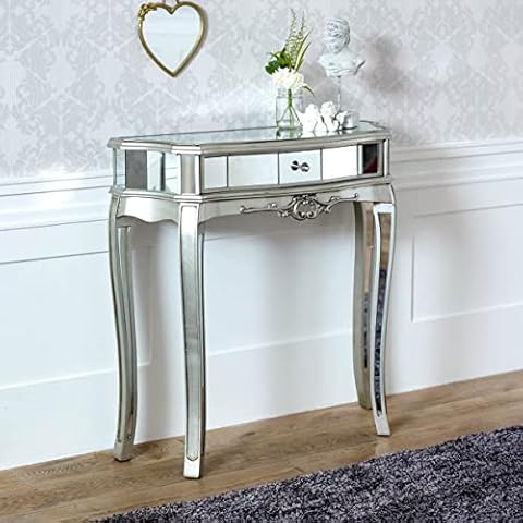 Melody Maison Tiffany Half Moon Console Table Cover