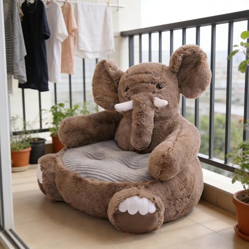◆ 【MATERIALE MORBIDO E FACILE DA PULIRE】 · Realizzata in peluche di alta qualità, è piacevole al tatto. La struttura è solida e la superficie è pratica da mantenere igienica, perfetta per l‘uso quotidiano da parte dei bambini.