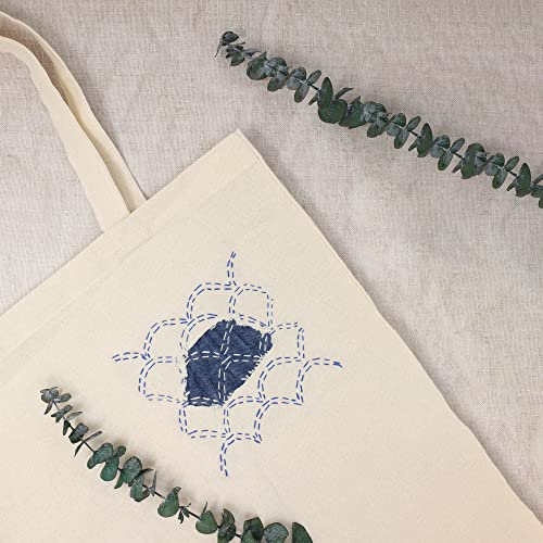 Ourhands Sashiko Repair Kit Repair And Embellish Your Fabrics Using The Traditional Japanese Art Of Sashiko Mending #TOP2