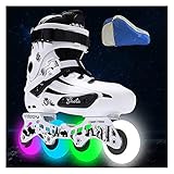 Sécurisé patins à Stable: Meilleur pour l'apprentissage avec un châssis durable robuste, facile sangles Safe-Lock et la conception de patin quad,