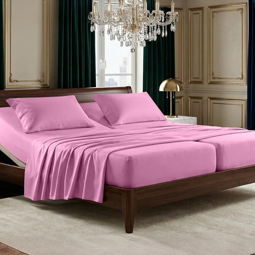 Elegant Comfort Luxurious 1500 Premium Hotel Quality Microfiber Three Line Embroidered Softest...
