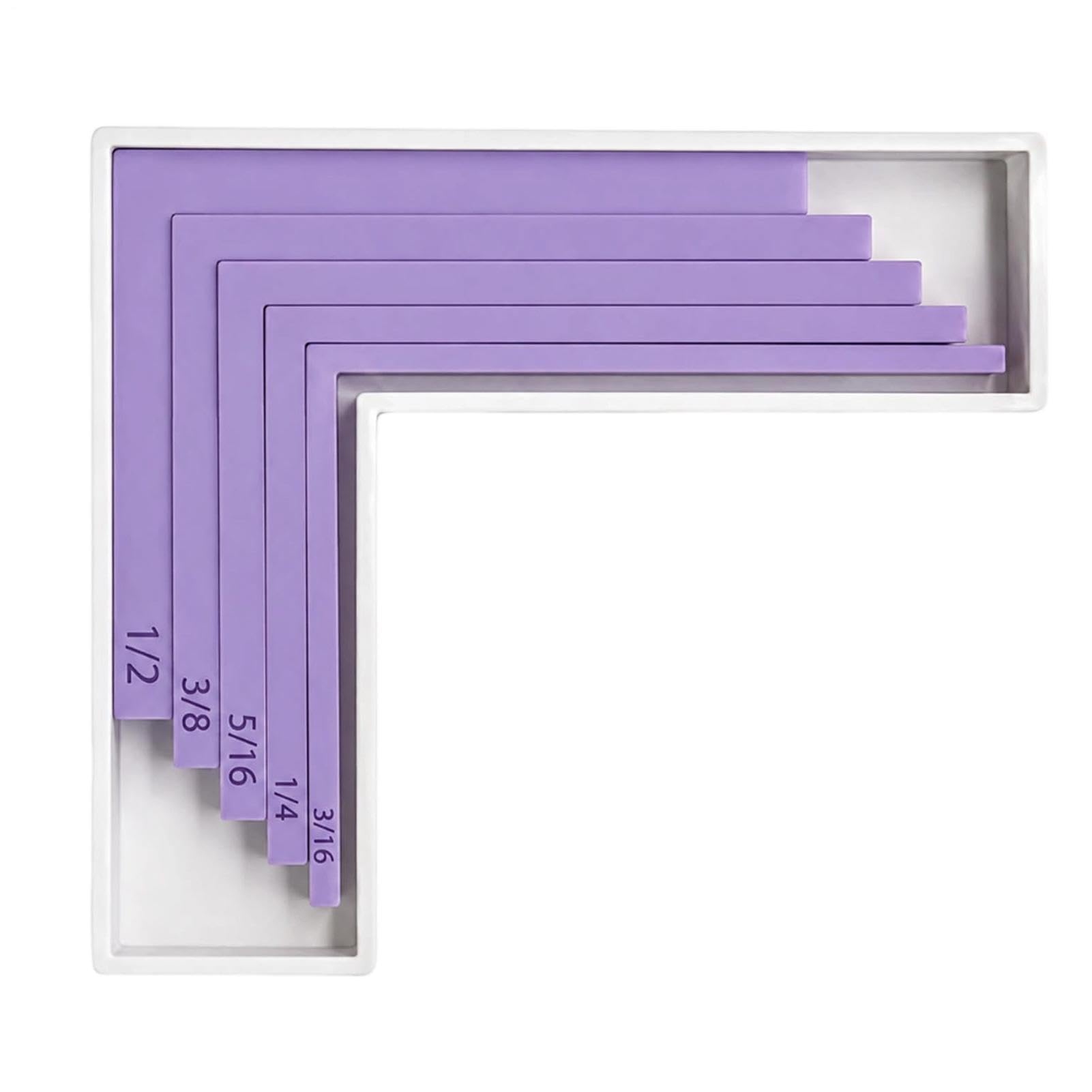 Kartenherstellungsanleitungen | Papierbastelwerkzeug | Ausrichtungsführungen für Karten und Schichtabstände | für präzise Positionierung, Mattierung, Scrapbooking, Stempeln, perfekte Ränder