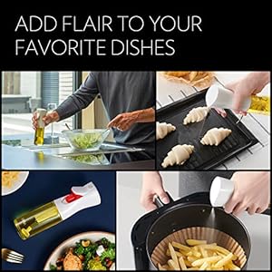 Flairosololiviatheoriginaladvancedoilsprayerforcookingkitchensaladsbbqscontinuousspraywithportioncontrol130mlglassoliveoilsprayerwhiteprint Urban Country Home Decor Flairosol olivia the original advanced oil sprayer for cooking kitchen salads bbqs continuous spray with portion control 130ml glass olive oil sprayerwhite print urban country home decor