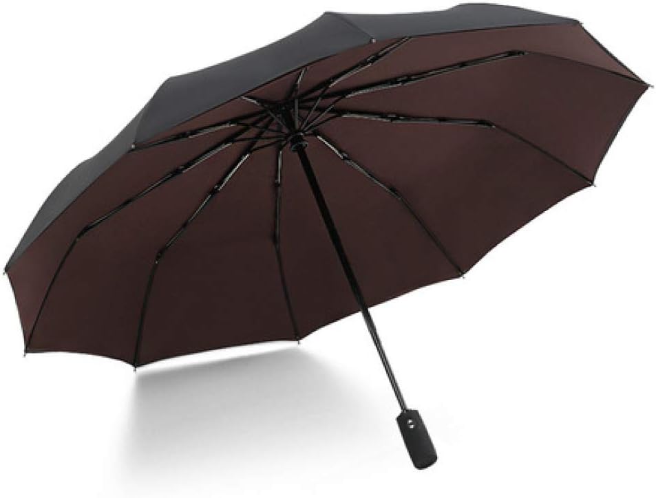 Myzixuan，Umbrella, Windproof Reinforced Frame Auto Open Close Rain travel Umbrella Heavy Duty Teflon coated Canopy Fast Drying Non Slip Handle and Ideal for Outdoor Easy carry for men and ladies