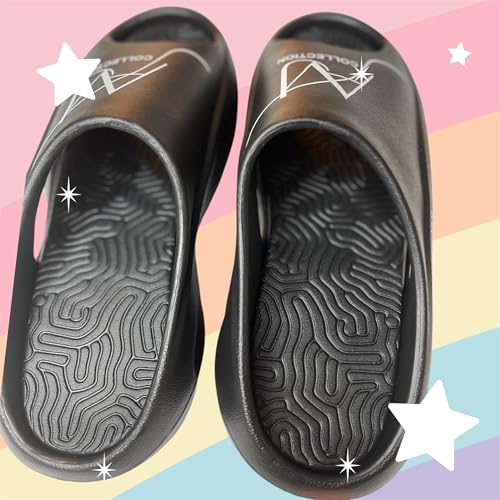 AVJ Men Slippers white Socks .Colors White, Black.Green comfotable sandals open toe for winter spring .summer .beach indoor and outdoor4