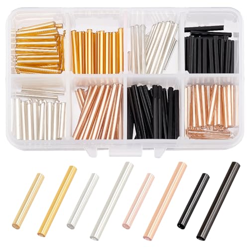 Cuentas de corneta de vidrio arricraft de 64 g para confección de bisutería artesanal 2