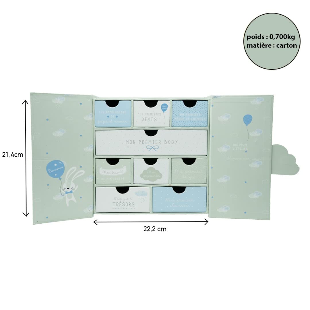 Coffret Souvenir Naissance Garçon