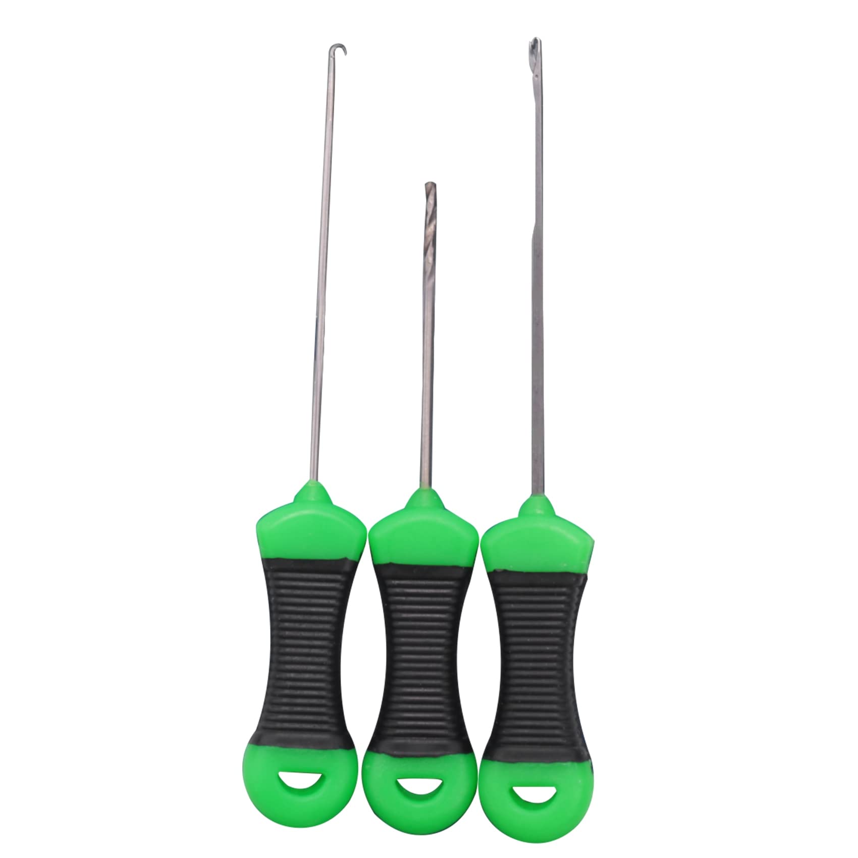 Liseng 3 Piece Kit Outdoor Fishing Bait Needles Rigging Tool for Rig Boilie Terminals for Rig Making Carp Fishing Tool Accessories