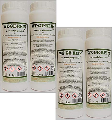 Preisvergleich Produktbild Wegerein 1,2kg Grünbelagentferner Universalreiniger Wege Beton