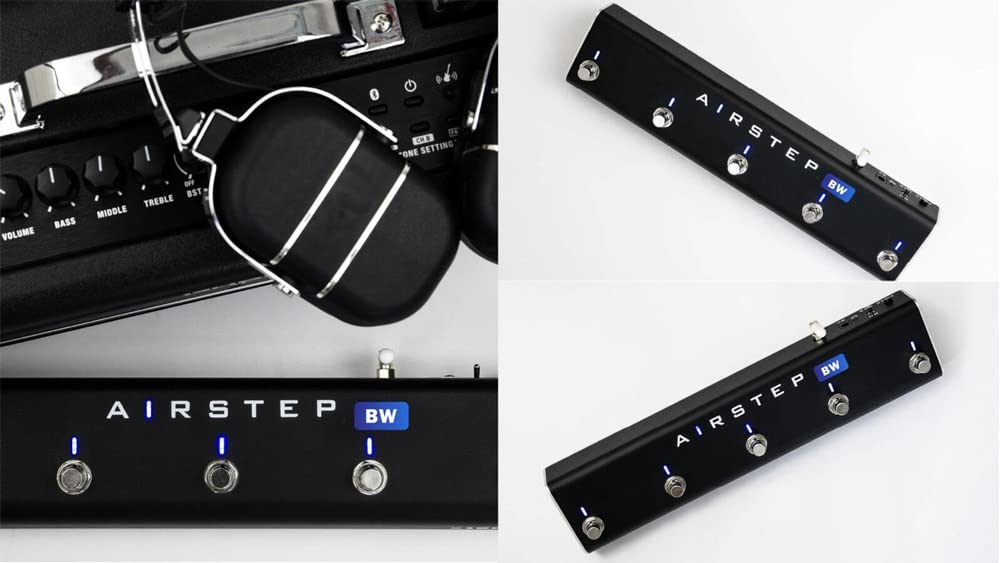 週末セール waza air wl-t XSONIC AIRSTEP BW Amazon | XSONIC/AIRSTEP BW Edition Wireless Footswitch KATANA-AIR