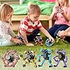 519rdav3aol - Transformable Fidget Spinners 4 Pcs for Kids and Adults Stress Relief Sensory Toys for Boys and Girls Fingertip Gyros for ADHD Autism for Kids Gifts Easter Basket Stuffers (Fidget Toy 4pc)