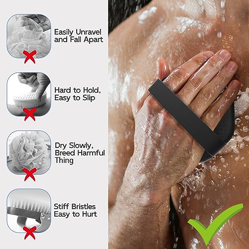 Qiakeoo QK003 Silicone Body Scrubber thumb #4