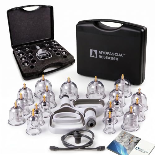 Myofascial Releaser Cupping Set Massager Cupping Kit for Massage Therapy