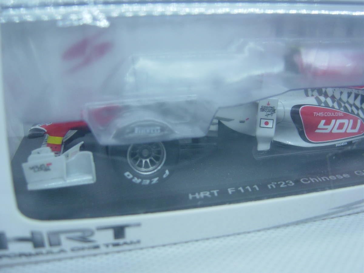 spark 1/43 HRT F111 Chinese GP 2011#23 Vitantonio Liuzzi